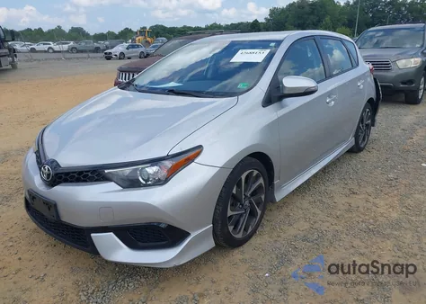 2018 Toyota Corolla Im z USA, uszkodzony, nr VIN JTNKARJE7JJ572355